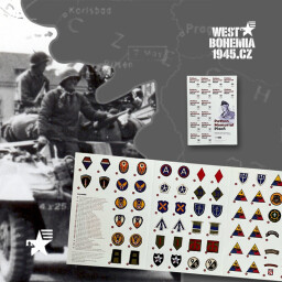 U1026 Pexeso se znaky jednotek - cesky zapad 1945